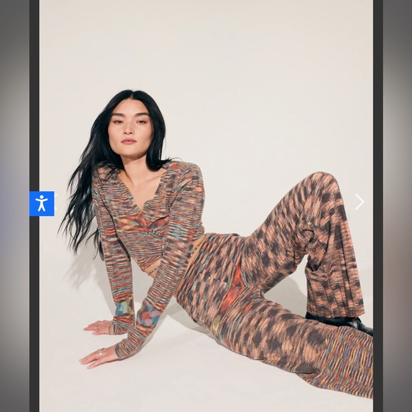 NIA Anjelica top REVOLVE wrap style top size M - Picture 1 of 6